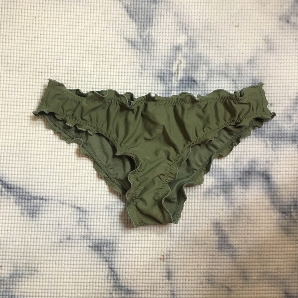 Ruffle Cheeky Bikini Bottom